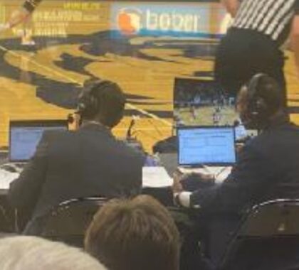 ESPN Broadcast_Big Sky Conference_Me at work