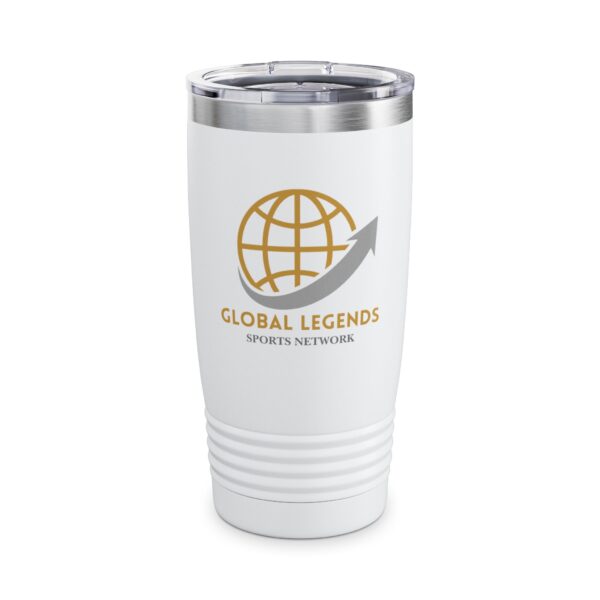 Global Legends 20oz Ringneck Tumbler - Perfect Gift for Sports Fans, Travel Mugs, Insulated Drinkware, Coffee Lovers, Personalized Tumbler