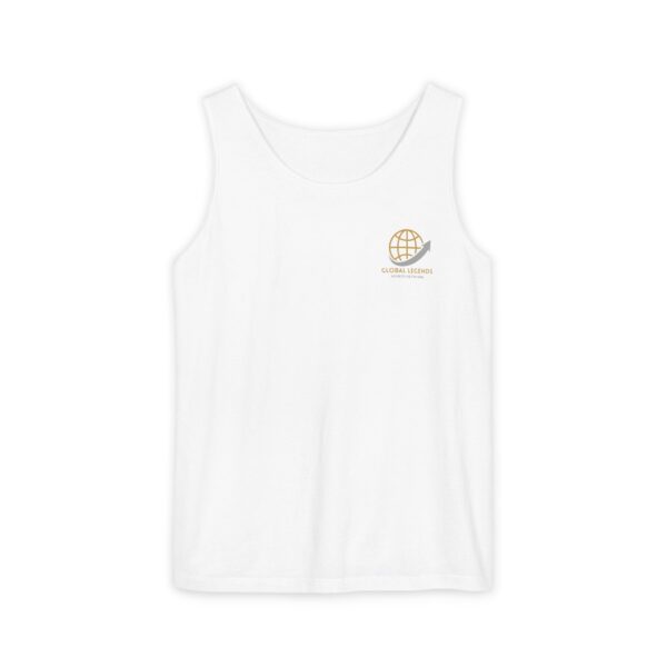 Global Legends Men's Tank Top Casual Wear, Travel Shirt, Summer Apparel, Festival Gear, Gift for Explorers