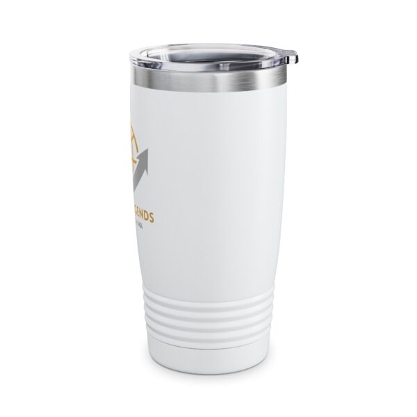 Global Legends 20oz Ringneck Tumbler - Perfect Gift for Sports Fans, Travel Mugs, Insulated Drinkware, Coffee Lovers, Personalized Tumbler - Image 4
