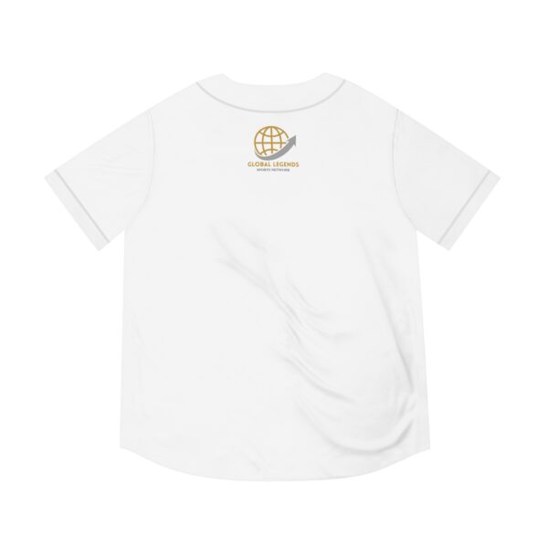 Global Legends Men's Baseball Jersey - Casual Sportswear, Stylish Athleisure, Fan Gear, Summer Outfits, Sports Enthusiast Apparel - Image 2