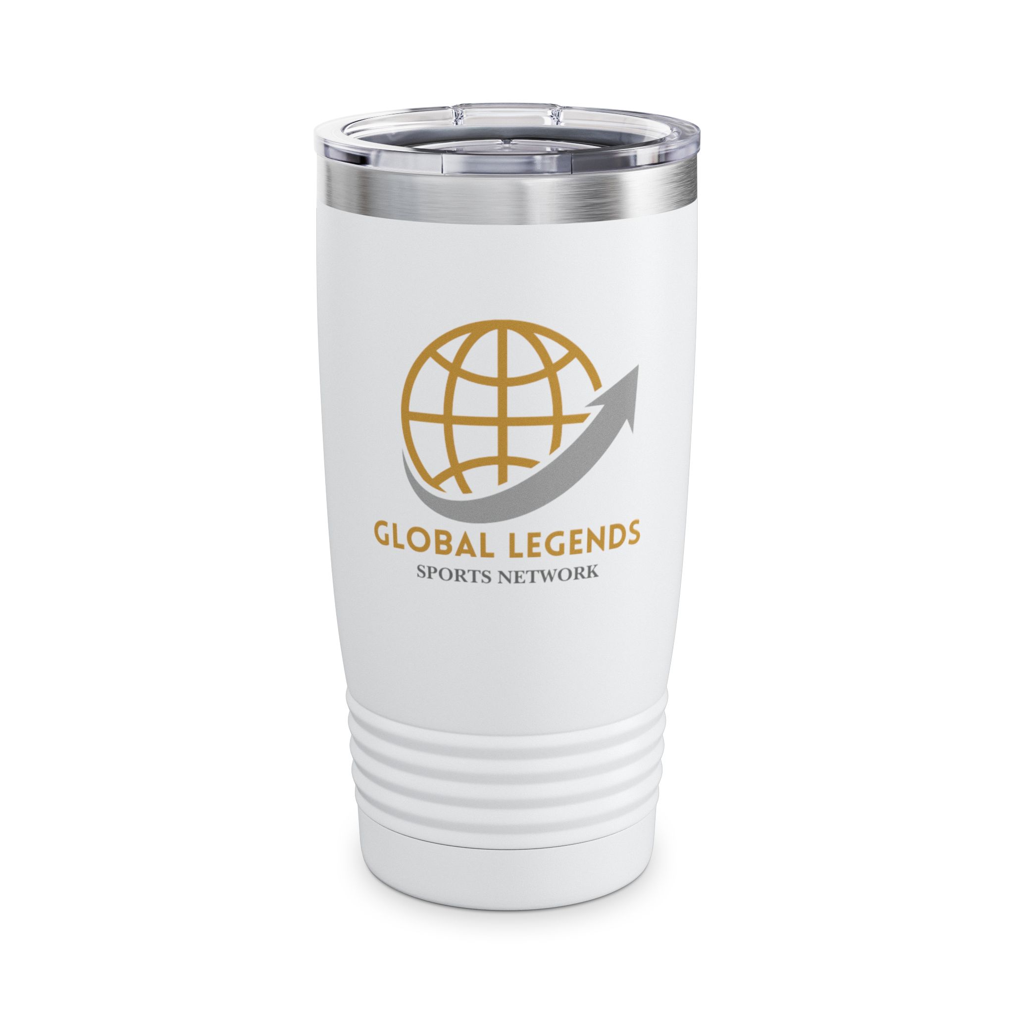 Global Legends 20oz Ringneck Tumbler - Perfect Gift for Sports Fans, Travel Mugs, Insulated Drinkware, Coffee Lovers, Personalized Tumbler