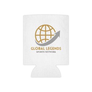 Global Legends Can Cooler - Sports Network Drink Insulators, Party Favor, Gift for Sports Lovers, Summer BBQ Essentials, Tailgate Must-Have
