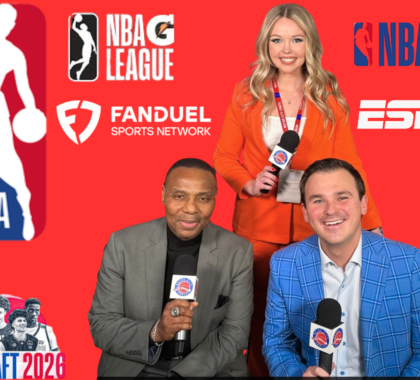 NBA Boradcasting Poster